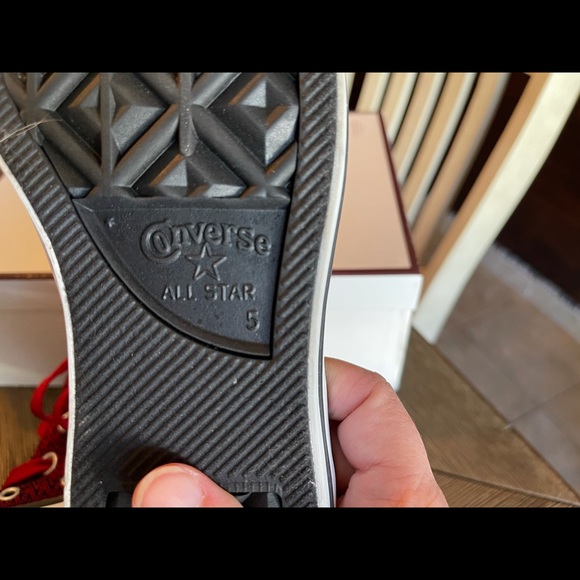 Super cute jacquard Converse All-Stars! - Picture 4 of 5
